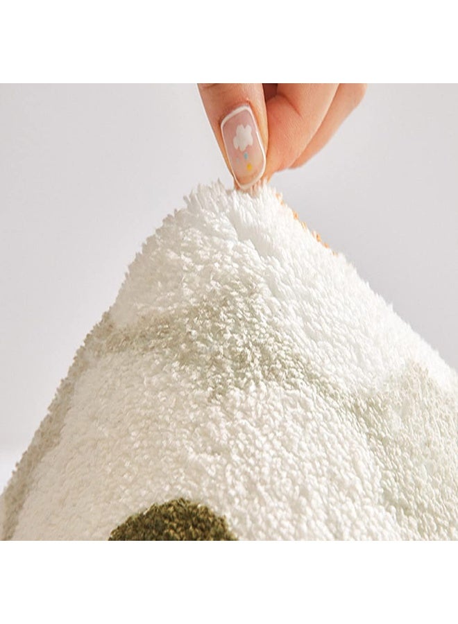 سجاد غرفة اللعب للأطفال الجولة - سجاد الحضانة الأبجدية الناعمة لغرفة النوم - مجموعة وقت اللعب ، سجاد التعلم واللعبة في الفصل الدراسي ، أفضل هدية دش للأطفال الصغار (جولة 47.2 " ، Rainbow's Rainy) - Image 4